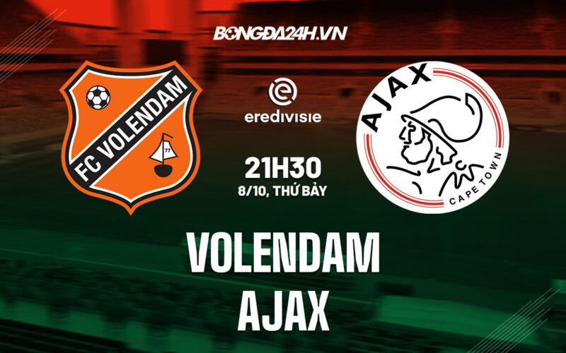 Soi kèo Ajax vs Volendam