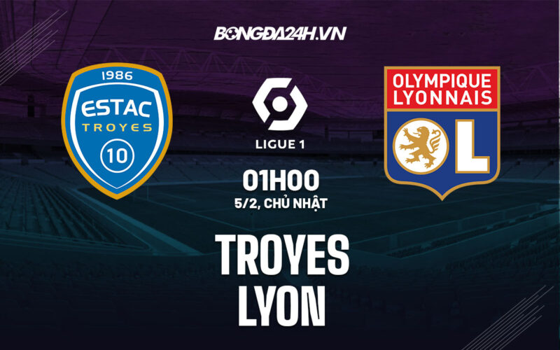 Soi kèo Troyes vs Lyon